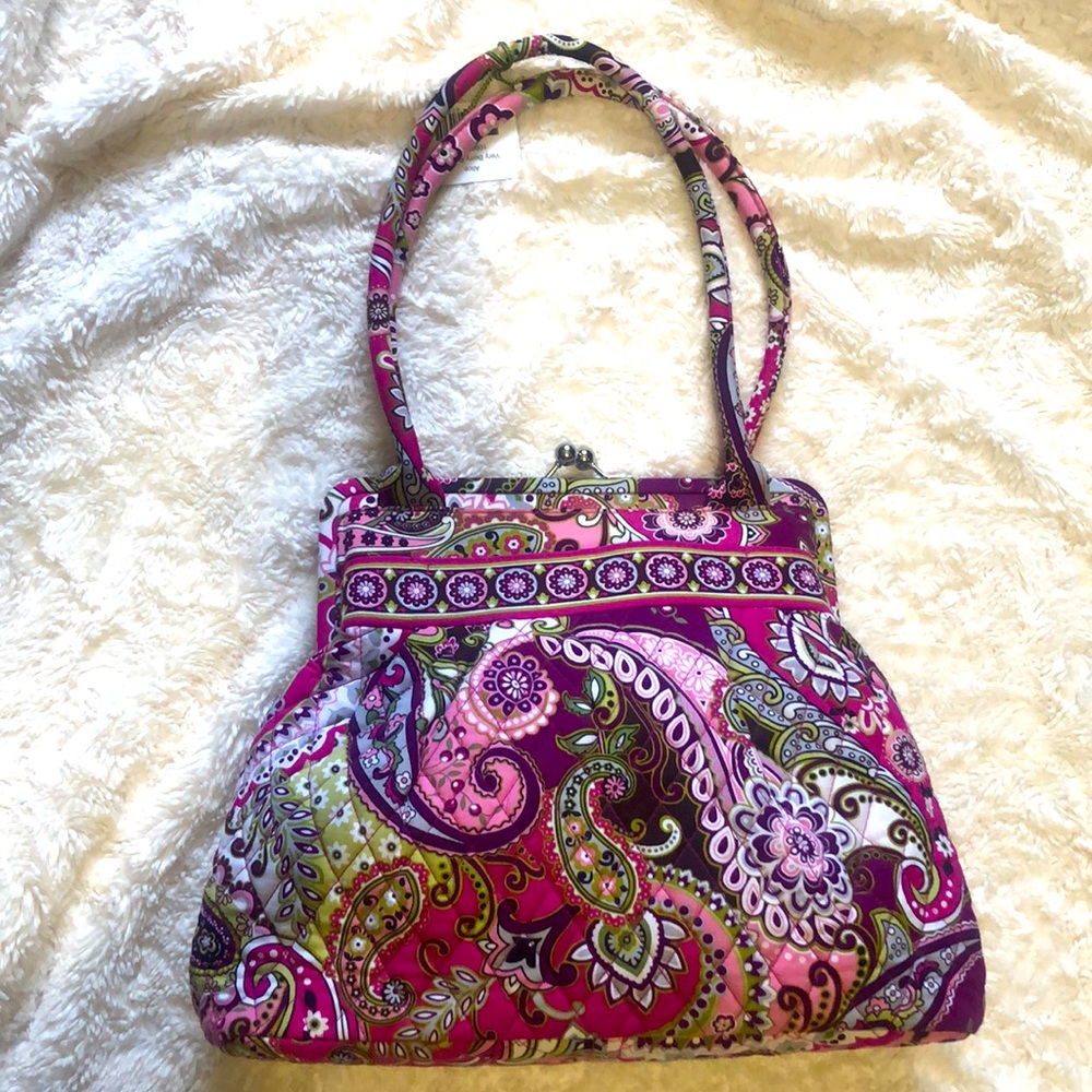 Alice Very Berry Paisley Vera Bradley purse